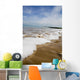 Sea Washing In Onto Sandy Beach Wall Mural