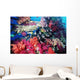 Fish And Colourful Corals Wall Mural