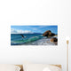 Emerald Waves Wall Decal
