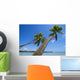Palm Trees On A Tropical Beach, Fiji Wall Mural