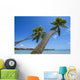Palm Trees On A Tropical Beach, Fiji Wall Mural