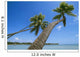 Palm Trees On A Tropical Beach, Fiji Wall Mural