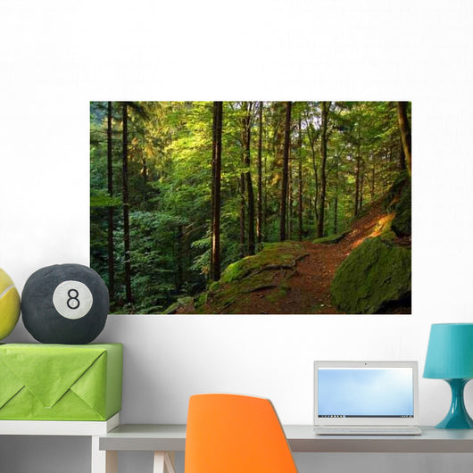 Thuringian Forest Wall Decal Design 2