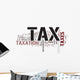 tax Wall Decal