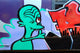Train Tague Wall Mural