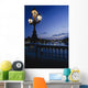 Looking From The Pont Alexandre Iii Down The Seine To The Eiffel Tower Wall Mural