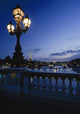Looking From The Pont Alexandre Iii Down The Seine To The Eiffel Tower Wall Mural