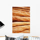 Baguettes In A Patisserie In Paris, Close-Up Wall Mural