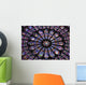 Rose Window In The Notre Dame Cathedral Wall Mural