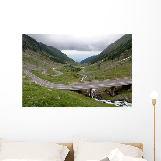 Route Tortueuse Wall Mural