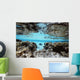 Sandy Lagoon And Reef Reflected In Calm Sea Wall Mural