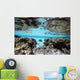 Sandy Lagoon And Reef Reflected In Calm Sea Wall Mural