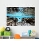 Sandy Lagoon And Reef Reflected In Calm Sea Wall Mural