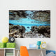 Sandy Lagoon And Reef Reflected In Calm Sea Wall Mural