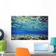 Fish And Coral Underwater Reflected In Water, Red Sea Wall Mural