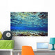Fish And Coral Underwater Reflected In Water, Red Sea Wall Mural