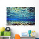 Fish And Coral Underwater Reflected In Water, Red Sea Wall Mural