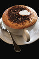 Cappuccino With Cocoa Powder Wall Mural