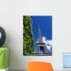 The Eiffel Tower And Shrub Wall Mural