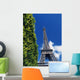 The Eiffel Tower And Shrub Wall Mural