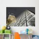 The Glass Pyramid And The Louvre At Dusk Wall Mural