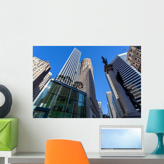 San Francisco USA Montgomery Wall Decal
