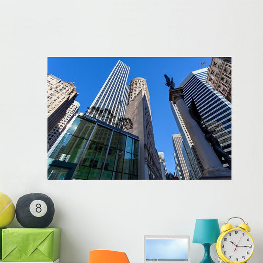 San Francisco USA Montgomery Wall Decal