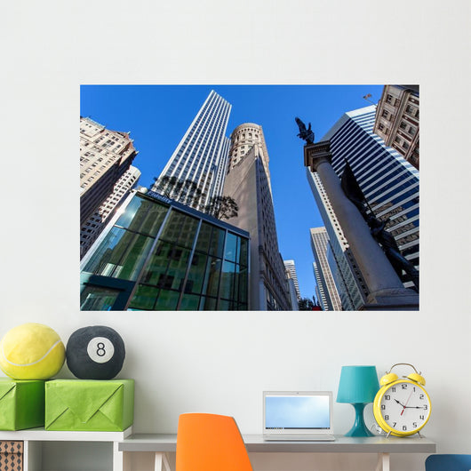 San Francisco USA Montgomery Wall Decal