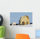 Mother Polar Bear Playing With Her Cub In Wapusk National Park Wall Mural