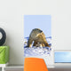 A Mother Polar Bear With Her Cub In Wapusk National Park Wall Mural