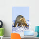 A Mother Polar Bear With Her Cub In Wapusk National Park Wall Mural