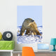 A Mother Polar Bear With Her Cub In Wapusk National Park Wall Mural