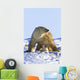 A Mother Polar Bear With Her Cub In Wapusk National Park Wall Mural