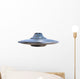 Alien Ugo Spaceship Wall Decal