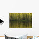 Trees Reflected In The Water Wall Mural