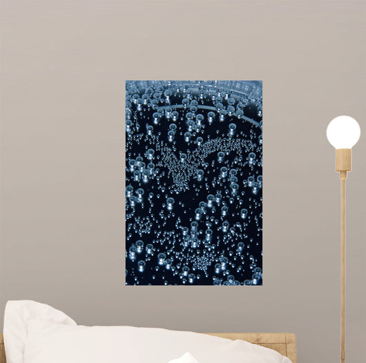 Bubbles Wall Mural