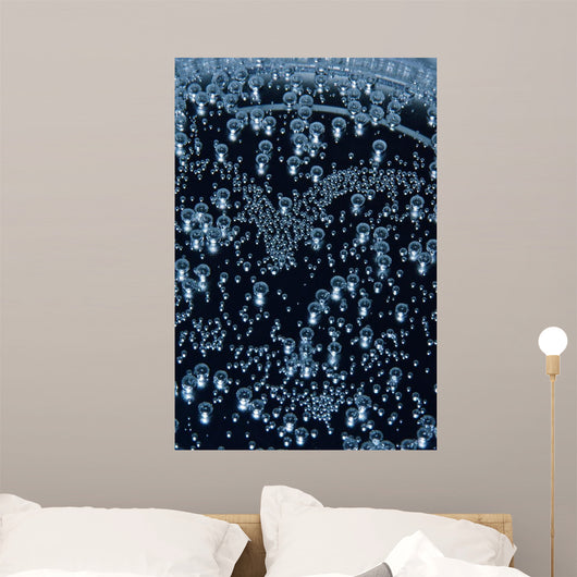 Bubbles Wall Mural