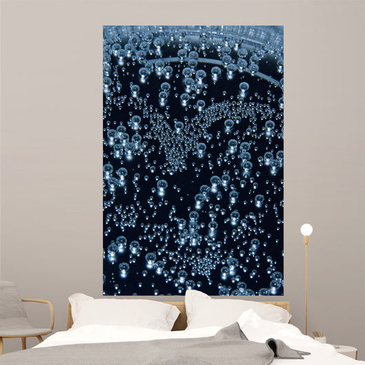 Bubbles Wall Mural