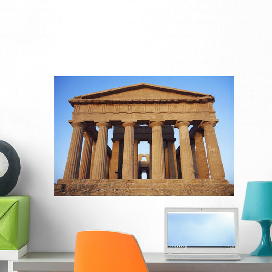 Greek Temple Wall Mural