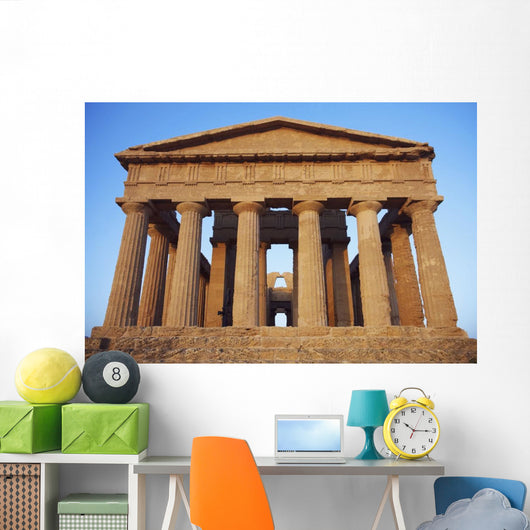 Greek Temple Wall Mural