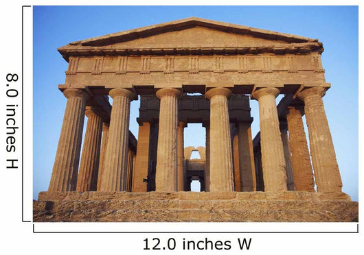 Greek Temple Wall Mural