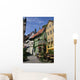 Colorful Half-timbered Houses Old Wall Decal
