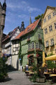 Colorful Half-timbered Houses Old Wall Decal