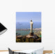 Aerial View of Christ the Redeemer Monument Wall Mural
