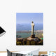 Aerial View of Christ the Redeemer Monument Wall Mural