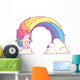 Epic Unicorn Rainbow Wall Decal