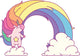 Epic Unicorn Rainbow Wall Decal