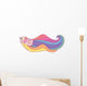 Floating Rainbow Unicorn Wall Decal