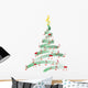 Musical Christmas Tree Wall Decal