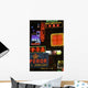 Neon Signs On Nathan Road, Close Up Wall Mural